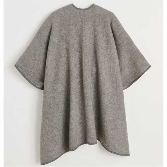 Aiayu Avery Poncho, Pure Grey